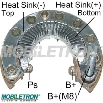 Alternátor Diodový blok alternátoru Mitsubishi A5TL0191A