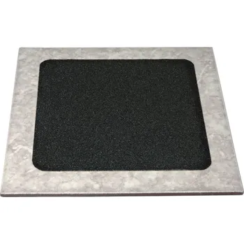 Sprchový set Protiskluzová dlaždice korundová ČERNÁ 240 x 240 mm