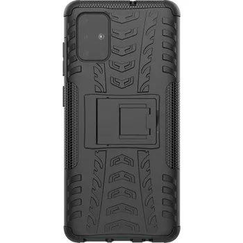 Pouzdro na mobilní telefon Kryt Samsung A02s ultra odolný černý (obal neboli pouzdro Samsung A02s)