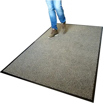 Rohožka Vstupní textilní rohož BÉŽOVÁ - 200 x 134 cm