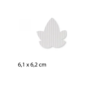 Jedlá dekorace na dort Javorový list 2 - BV 15 ks