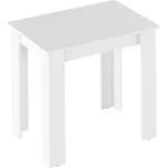 Max-i Jídelní stůl, bílá, 86x60 cm, TARINIO