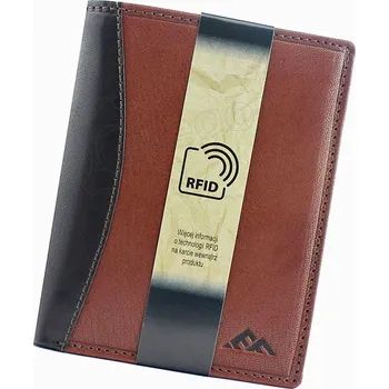 Peněženka El Forrest Pánská kožená peněženka El Forrest 2544-21 RFID hnědá