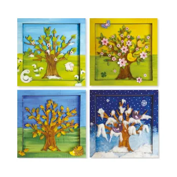 Velkoplošná dekorace STROM