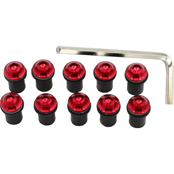 Šrouby do plexi červená