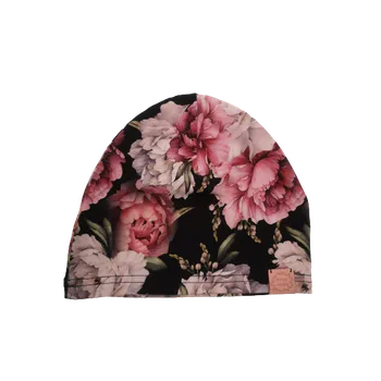 Kojenecká čepice Dino Dini Dívčí čepice 2141 květy Rozměr: 46