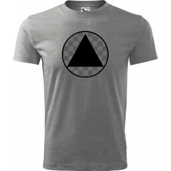 Pánské tričko STRIKER Tričko Samostatná záchranná rota Olomouc Barva: Šedá, Velikost: XL