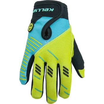Chránič rukou rukavice KELLYS Gouki, blue-lime, small