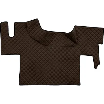 autokoberec Kožené koberce Renault T - rovná podlaha, hnědé