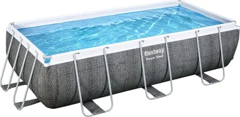 Bazén Bestway Power Steel Rattan 4,04 × 2,01 × 1,22 m