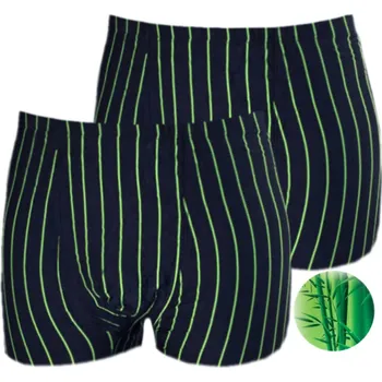 Pánské spodní prádlo Fannifen Bvlněné boxerky Pesail ( 2 ks v balení ) Barva: Zelená, Velikost: 6XL