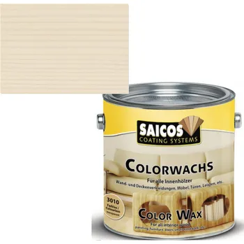Olej na dřevo Saicos barevný vosk Klasik 0,125L 3013 BŘÍZA