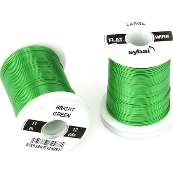 Sybai FLAT Colour Wire Large Bright Green