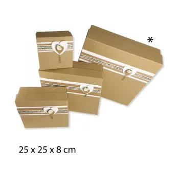 Dárková krabička Krabička Míša - 25 x 25 x 8