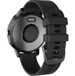 eses Silikonový vzorovaný řemínek 20 mm - Velikost L, černý