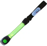 Páska na ruku s LED světlem ZELENÁ