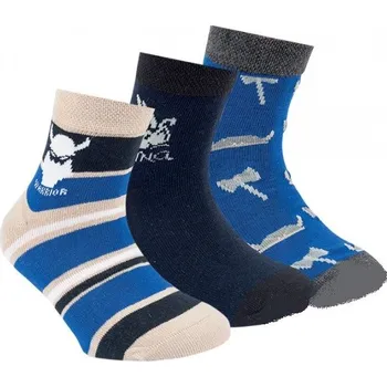 Dětské chlapecké zkrácené ponožky RS - VIKING 31-34 mix - CHLAPEC