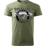 STRIKER Tričko SUPERMARINE SPITFIRE NEW Barva: Olivová, Velikost: XL