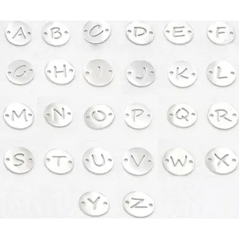 Materiál na výrobu šperku Šperky4U Ocelová komponenta - iniciála - písmeno - OK1239-C