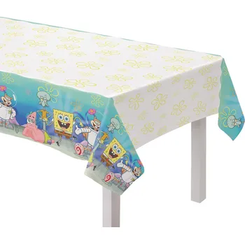 Jednorázový ubrus SpongeBob ubrus, 120 cm x 180 cm