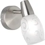 Trio R80021007 COLMAR - Naklápěcí bodovka s květinovým vzorkem (Nástěnné svítidlo bez vypínače)