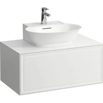 Nábytek The New Classic - skříňka 78x45 pod umyvadlo H816852, 1 zásuvka, výřez, bílá lesklá H4060130856311