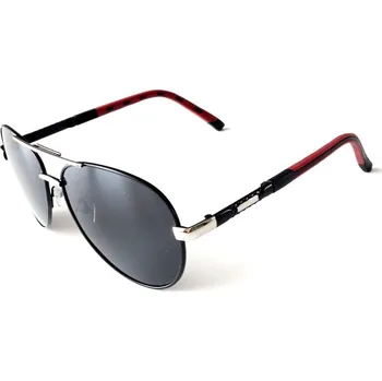Sluneční brýle Woodrow Sluneční polarizační brýle DRX Aviator silver/black