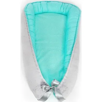 Hnízdečko pro miminko Hnízdečko pro miminko - minky - šedé