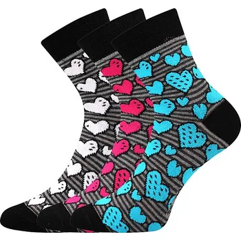 Dámské ponožky Boma ponožky Ivana 59 - 3ks - vzor, 39-42