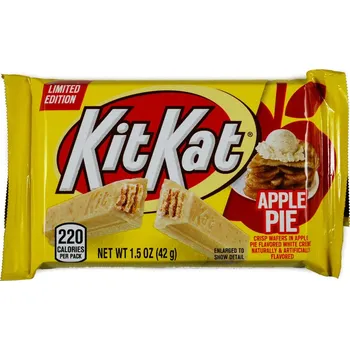 Nestlé Kit Kat Apple Pie 42 g Čokoládová tyčinka Nestlé Kit Kat Apple Pie 42 g