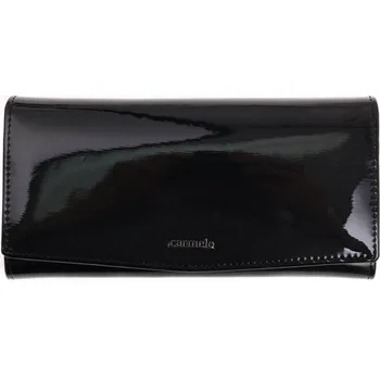 Peněženka Velká dámská kožená peněženka Carmelo 2109G antracitová