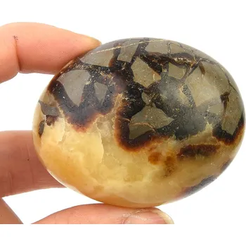 Přírodní kámen Septarie leštěný kámen 152g