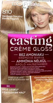barva na vlasy L'Oréal Casting Creme Gloss 180 ml 810 vanilková zmrzlina