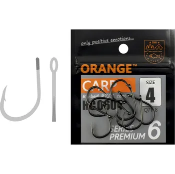Rybářský háček Life Orange háčky Carp Series 6 vel. 4 / 8 ks