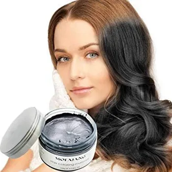 Mofajang Barevný vosk do vlasů Barva: Černá