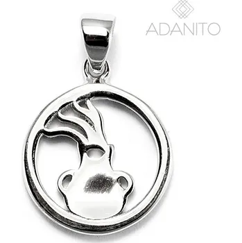 Přívěsek Stříbrný přívěsek měsíční znamení