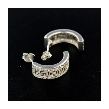 Náušnice Stříbrné náušnice na puzetu