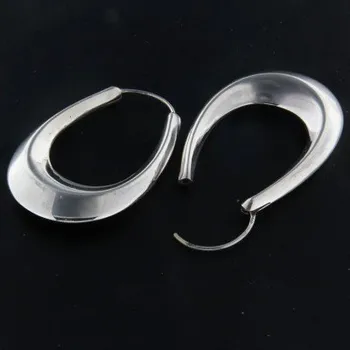 Náušnice Stříbrné náušnice kroužky