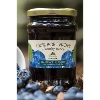 Borůvkový džem bez přidaného cukru 200g Kvasnička