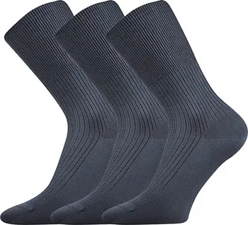 Pánské ponožky Lonka Zdravan tmavě šedé