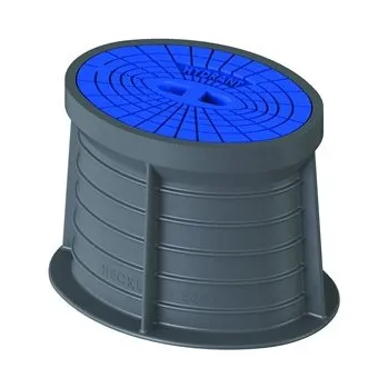 poklop Poklop hydrantový HECKL PLASTUS, plastový, litinové víko, ovál, KANAL - černé víko ZB37500000000