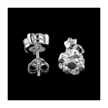 Náušnice Stříbrné náušnice na puzetu