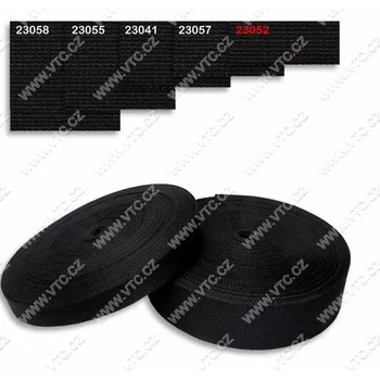 Popruh BA 20 mm - černý 23052