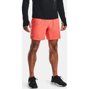 Pánské kraťasy Pánské sportovní kraťasy Under Armour Speed Stride 7'' Run Short-RED - červené Velikost: L