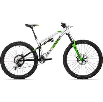 Horské kolo Rock Machine Blizzard 90 29"/27,5" RZ Gloss Silver/Black/Green 2021