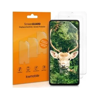 3x Ochranná fólie na display pro Samsung Galaxy A72 - průhledná