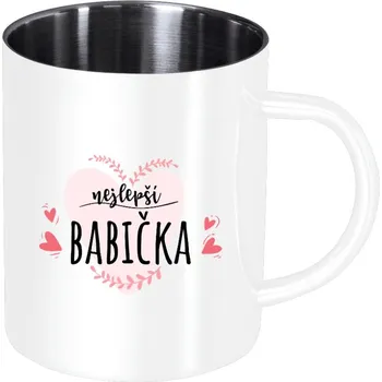 Nerezový hrnek Nejlepší babička