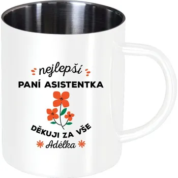 Nerezový hrnek Nejlepší paní asistentka