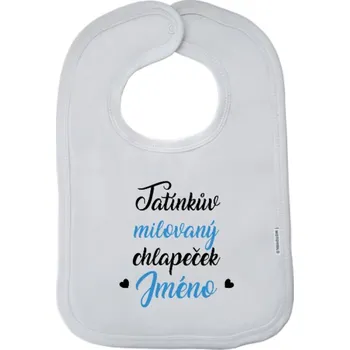 Bryndák Dětský bryndák New Baby Tatínkův milovaný chlapeček