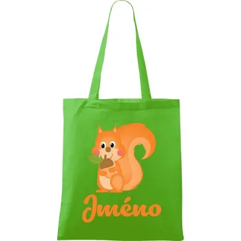 Látková taška Veverka se jménem